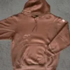 Buzo Adidas Sportwear, color marron, diseño tejido