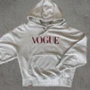 Hoodie Puma x Vogue. Color Gris claro.